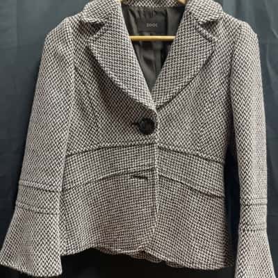 Zooc Womens Size M Brown Jacket