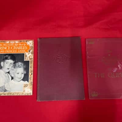 Vintage Royal Family Book Collection – 3 Books