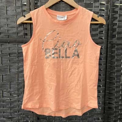 Decjuba Kids  Size S Peach Tank Top