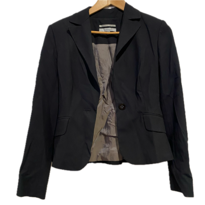 Veronika Maine Womens Size 6 Blazer Black  