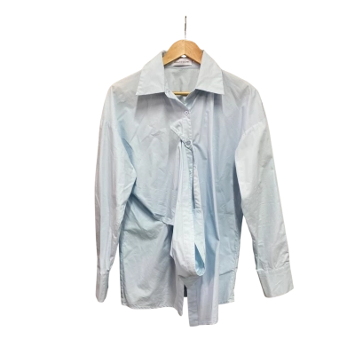 Modalita Vacanza Womens  Size M Long Sleeve Shirt Blue 