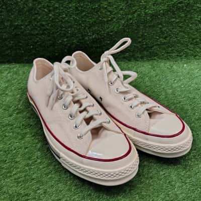 Converse Cream Chuck Taylor All Star Low-Top Sneaker Size 10
