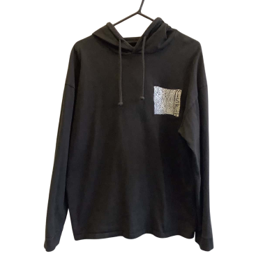 M/SF/T Men's Size XL Light Weight Hoodie Black  