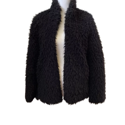  Womens  Size 4 Open Jacket Black  