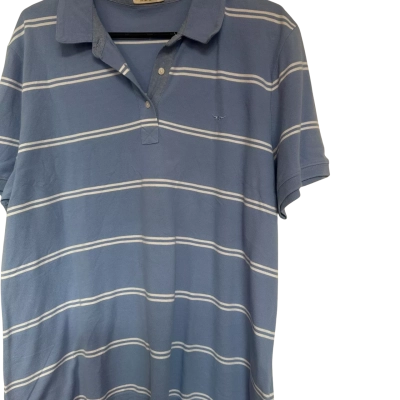 RM Williams Womens  Size 18 T-shirts Blue / Striped / White 