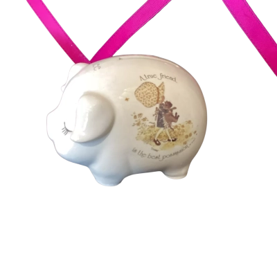 Holly hobbie piggy bank