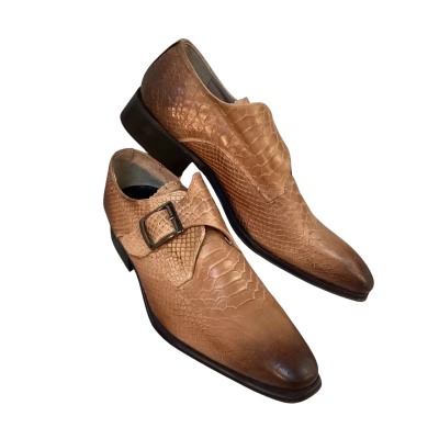 Gianni Ferretti Italy Mens Size 40 Leather Dress shoes Brown 