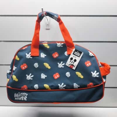 Disney  Mickey Mouse Duffel Bag As New With Tags 