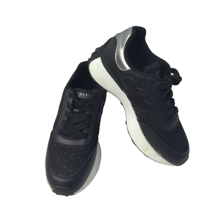 Skechers like new   Size 37 Trainers glitter Black  