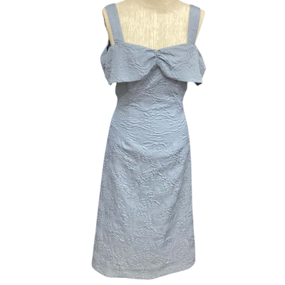 Pink Ruby Womens  Size 10 Midi Dress Blue 