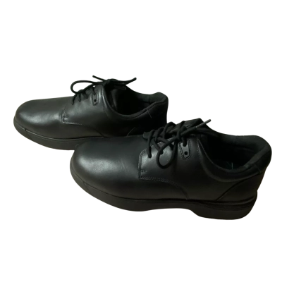Clarks Black Leather Sneakers Size 5.5