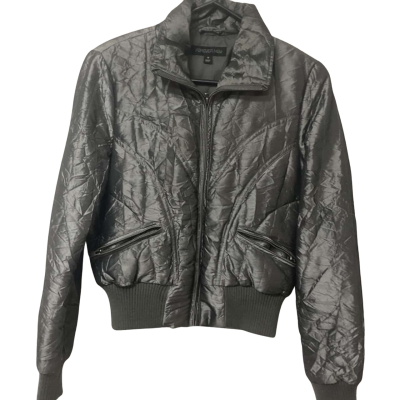 Women’s Forever New  Size 10 Winter Jacket Grey / Silver 