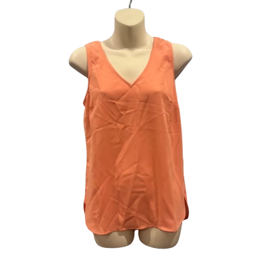 Portmans Womens  Size 8 Singlet Top Orange 