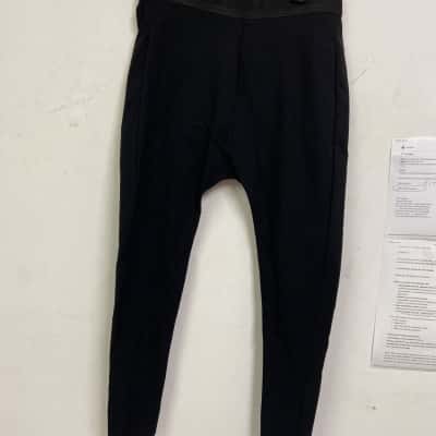  Womens Empire Rose   Size M Skinny Leg Pants Black  