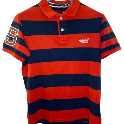 Superdry Mens  Shirt Size M Black  / Red 