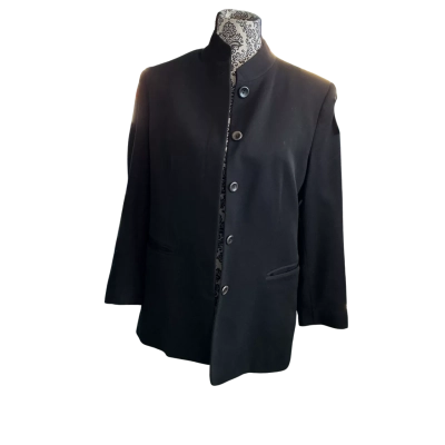 Trent Nathan Mens  Size 10 Blazer Black  