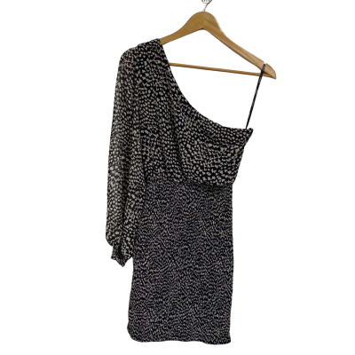 Kookai Womens  Size 38 Black  / White ‘Quartz’ dress