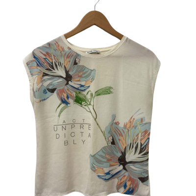 Zara Womens  Size S Sleeveless Top Multicoloured 