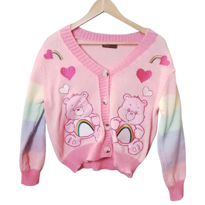 Romwe Kids Size L Pink Cardigan