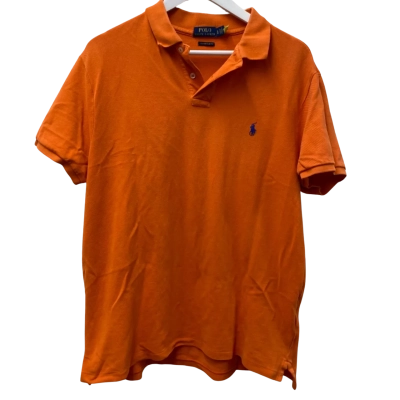 Polo Ralph Lauren Mens  Size XL Polo Shirt Orange 