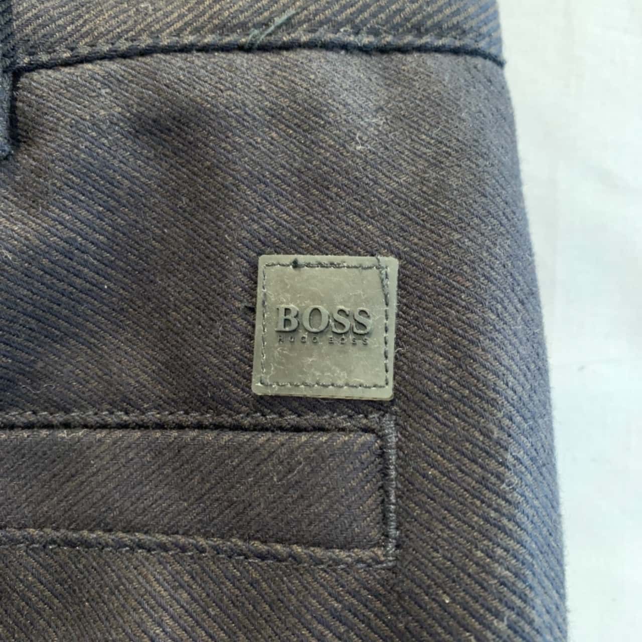 boss black pants