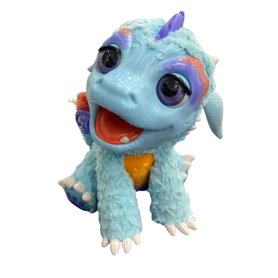 Hasbro FurReal Friends Torch My Blazin Dragon Blue Tested