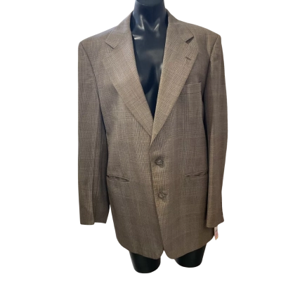  Anthony Squies   Size S Blazer Brown / Checked 