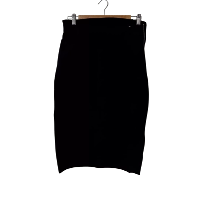 Elisabetta Franchi Gonna Skirt Size 44 Black  