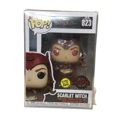 Funko Pop! WandaVision #823 Scarlet Witch Bobble-Head Special Edition 