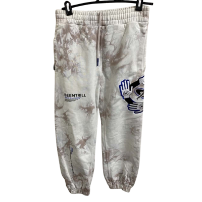 Been Trill Unisex  Size S Track Pants White 