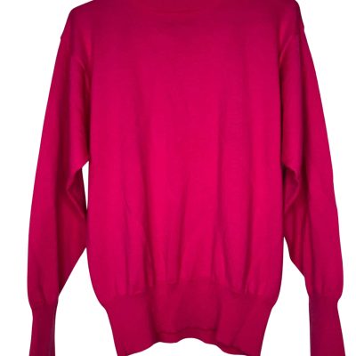 Vintage Trent Nathan Womens Size L 100% wool pink jumper