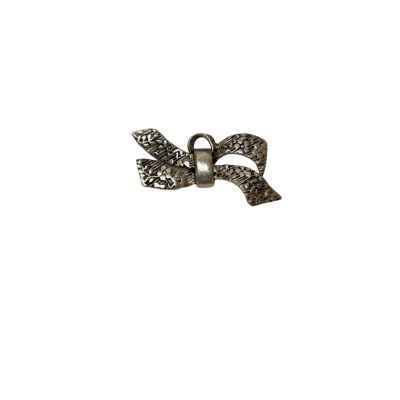  Vintage Bow Brooch Silver