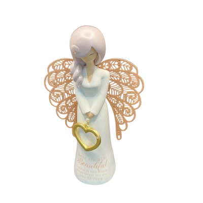 You are an angel statue