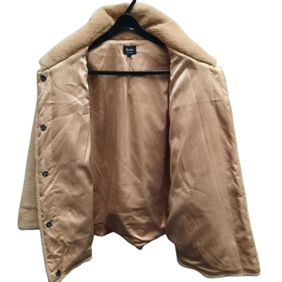 BARDOT Faux Fur Plush Soft Teddy Short Jacket in Size S/M