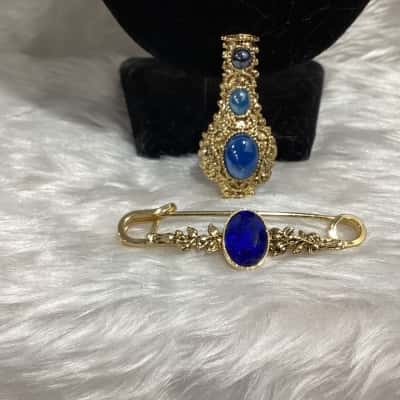  Womens Brooch Blue / Other / Purple 