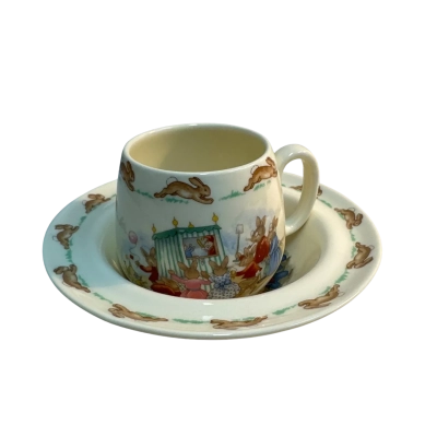 Bunnykins Cup and Bowl Set
