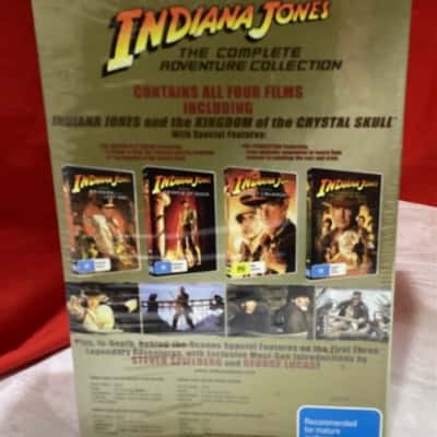 Indiana Jones “Complete Adventure Collection” DVD’s