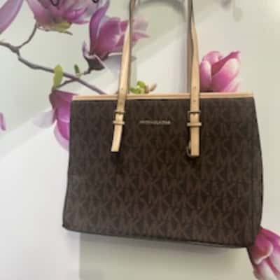  Womens Beige / Brown hand bag