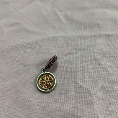 Pandora Spinning Lucky Dangle Charm 14k Gold Plate