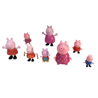 Peppa Pig Figures as pictured