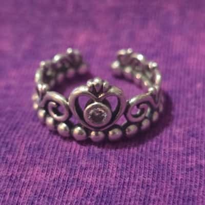 Pandora Genuine Womens Toe Ring Silver ALE 925