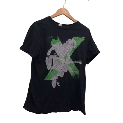 Ed Sheeran 2012 Aus Tour Shirt Unisex  Size L Black  