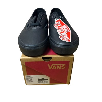 Vans Kids Authentic Black Shoes