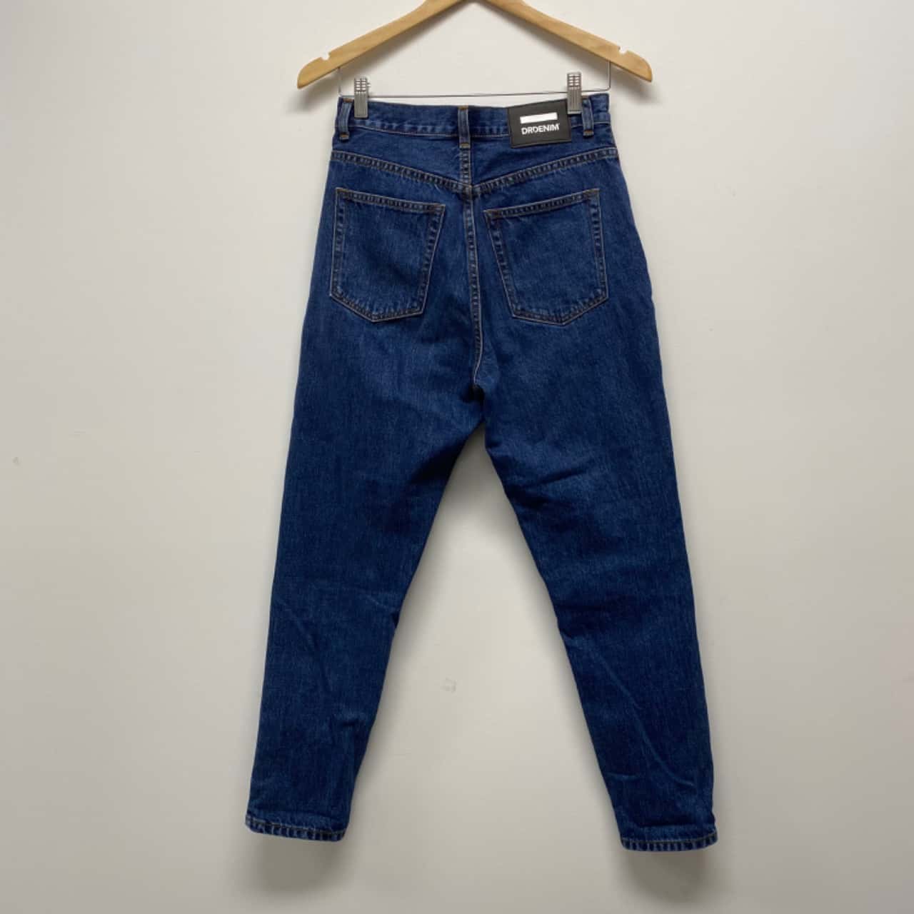 30 Straight Leg Mid Retro Jeans Blue