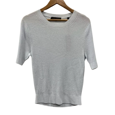 David Lawrence Womens Size M Short Sleeve Top Blue