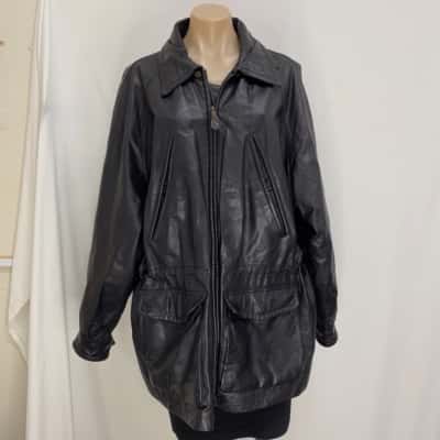 Timberland Weathergear leather jacket. Size M 