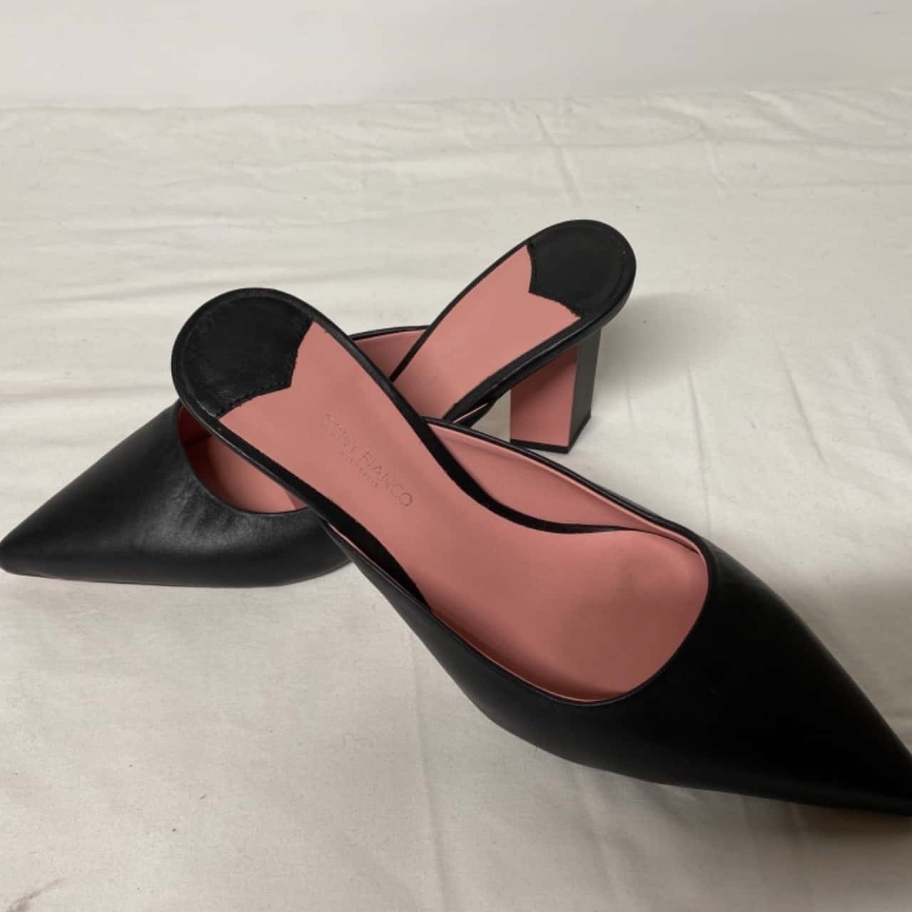 pink heels size 8