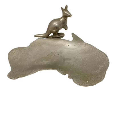 Vintage Australia Kangaroo Souvenir Trinket Dish
