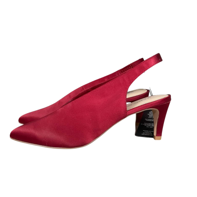 Vero Moda Women's Sling back shoes Size 39 Red 
