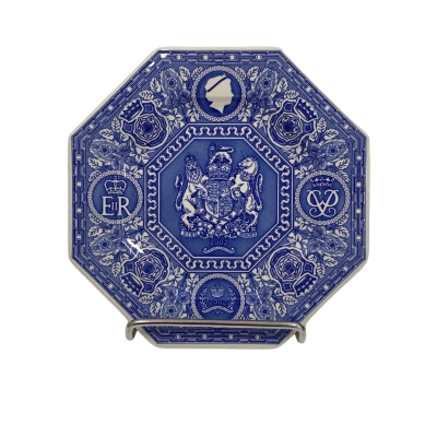 2002 Spode Blue Room Collection Golden Jubilee Plate 